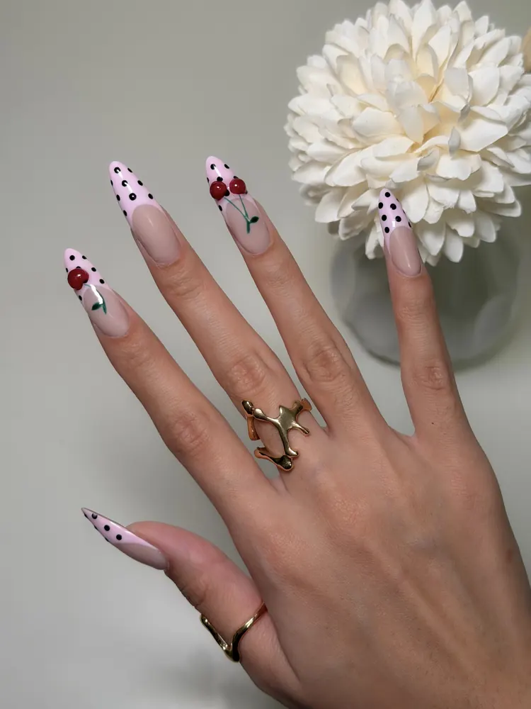 Gel-X Nail Extensions by Dollysh Nails, a certified nail tech in Mississauga and Pickering