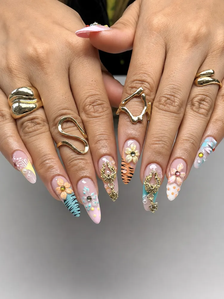 Gel Overlay Nails by Dollysh Nails in Mississauga — example 1